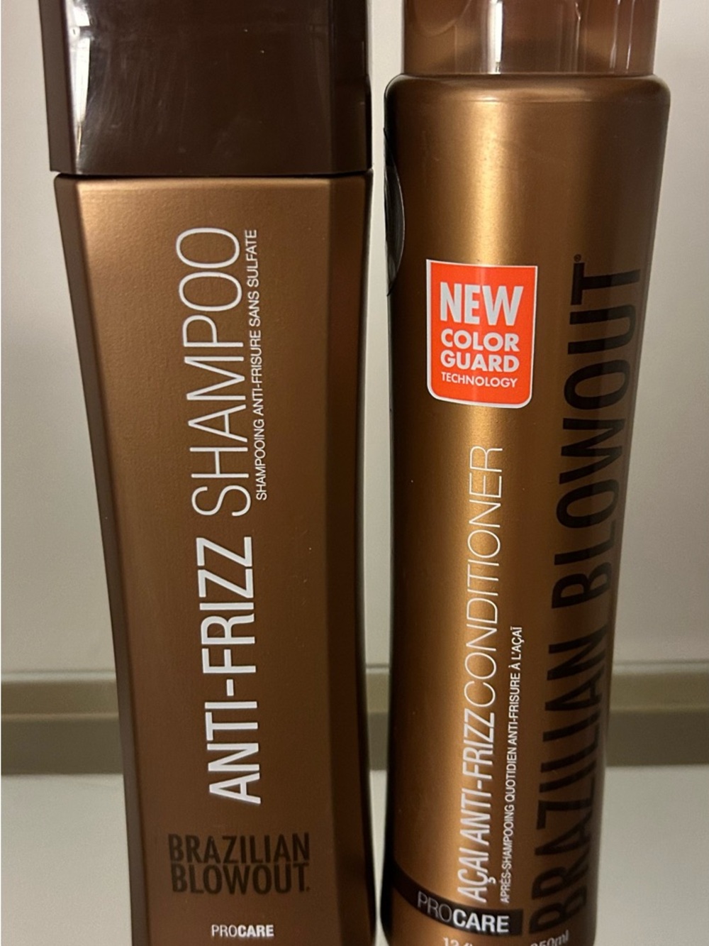 NEW Brazilian Blowout Anti-Frizz Duo: Shampoo & Conditioner 12oz Set